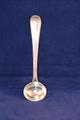 A victorian beaded salt spoon