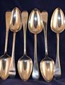 A set of 6 Glasgow pudding spoons
