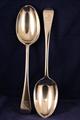 A good pair old english pattern serving spoons