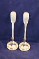 A pair of William IV Bateman Salt Spoons