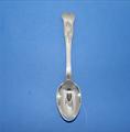 A Regency King's pattern sterling silver teaspoon