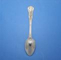 A Regency King's pattern sterling silver teaspoon
