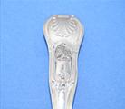 A Regency King's pattern sterling silver teaspoon