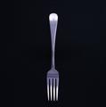 A Scottish Regency Old English pattern sterling silver table fork