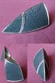 Silver and Shagreen Silver Box