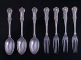 Part silver dessert service