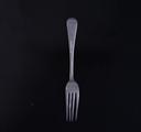A Victorian Old English pattern sterling silver dessert fork