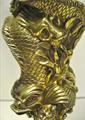Important Pair Of Antique Silver Gilt Candelabra