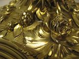 Important Pair Of Antique Silver Gilt Candelabra
