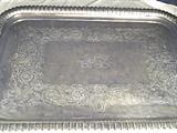 Vary Large, Sterling Silver, 2 Handled Tray