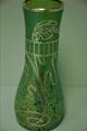 Loetz Art Glass Vase With Silver Overlay