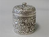 Antique Tiffany & Co. Sterling Silver Tea Caddy