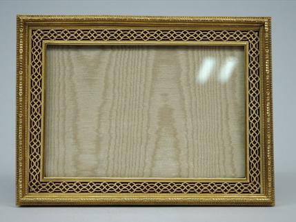 Antique French Bronze D'ore Large Picture Frame