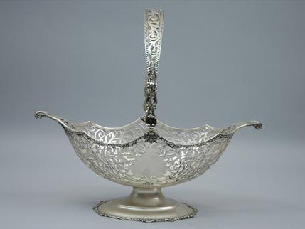 Antique Silver Basket