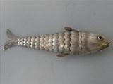 German Figural Fish Spice Box