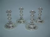 Antique Sterling Silver Candlesticks