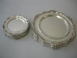 Sterling Silver Dinner Plates And Bread Plates