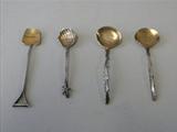 Gorham Sterling Silver Japanesque Salt Spoons