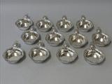 12 Silver Terrapin Dishes