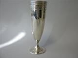 Tiffany Sterling Silver Engraved Vase