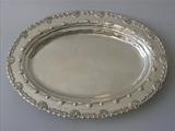 Tiffany Silver Oval Tray