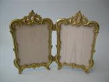 French Double Dore Bronze Picture Frame