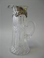 Gorham Sterling Mounted Cut Glass Pitcher
