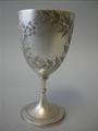 Edwardian English Sterling Silver Goblet