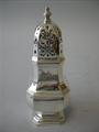 English Silver Sugar Castor