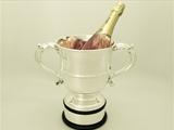 A Fine and Impressive Antique George V English Sterling Silver Champagne / Presentation Cup - Newcastle Interest