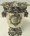 Crested, Antique Sheffield Plated Champagne Bucket