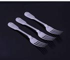Three George IV fiddle, thread and shell pattern sterling silver table forks