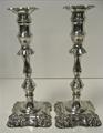 English Sterling Silver Candlesticks