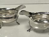 Pair Of George III Gravy Boats