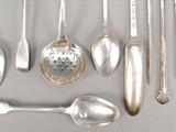 A George III marrow scoop