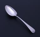 A George III Old English pattern sterling silver table spoon