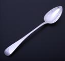 A Regency period sterling Old English pattern silver gravy spoon