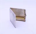 A George V sterling silver cigarette case