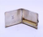 A George V sterling silver cigarette case