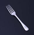 A George III sterling silver Old English pattern fork