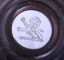 A pair of Edwardian electroplated bottle coasters