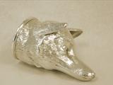A George III silver 'Fox' Stirrup Cup