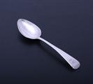 A Regency sterling silver Old English pattern table spoon