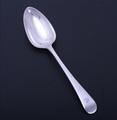 A Regency Old English pattern sterling silver table spoon