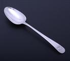 A George III Old English pattern sterling silver table spoon