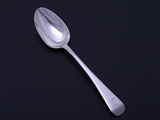 A George IV sterling silver Old English pattern teaspoon
