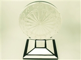 Sterling Silver 'Dartboard' Presentation Trophy - Antique George V