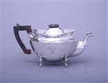 Five piece Victorian sterling silver tea and coffee service