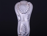 A Victorian King's pattern sterling silver table spoon