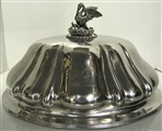 Antique English Sterling Silver Dish Cover - 1837
